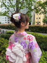 バサラ 大阪梅田店(VASARA) 着物 推し活 ロング へアメ ヘアセット 大阪