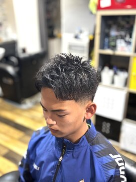 バーバーブロス(BAR BER bro's) 浦安/メンズ/スパイキーショート/テーパーフェード
