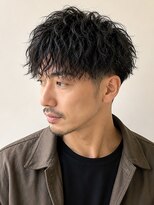 シャルムバイケンジ(Charm.by KENJE)&nbsp;銀座メンズパーマニュアンスパーマニュアンスウルフダウンバング