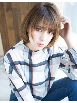 ローラン(ROULAND) マッシュボブグレージュオンハイライト