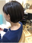 女性らしさの丸みがある収まり抜群ショート☆担当副店長川上功介