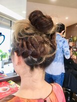 ラムズ ヘアー(RAM'S HAIR)&nbsp;およばれアップスタイル♪