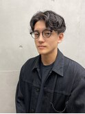 ナチュラルニュアンスパーマセンターパート
