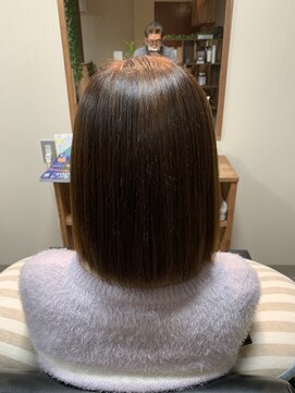 ヘアーバズール(hair Buzl) サラ艶ストレート