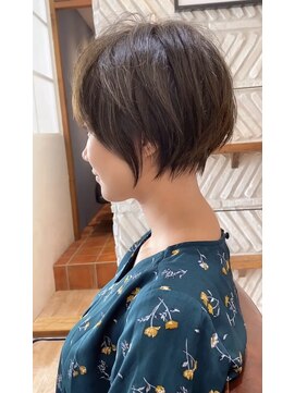 アデプト 綾瀬店(adept) マッシュショート/ショコラアッシュ【綾瀬/北千住/亀有】