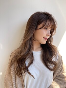 グローブス オモハラ(THE GLOBES OMOHARA) ゆったりウェーブレイヤーロング