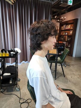 ブロック ジャポン(bloc japon) ニュアンスパーマウルフスタイル