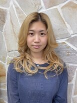 サロン ド ハル salon de HARU&nbsp;ハイトーンカールスタイル