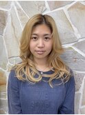 ハイトーンカールスタイル