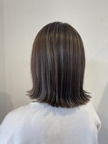 ヘアーズ ベリー 長住店(hairs BERRY)&nbsp;BERRY_ミディアム_ハイライト_ベージュ_20代30代40代50代