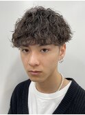 波巻きスパイラルパーマツイストパーママッシュメンズパーマ