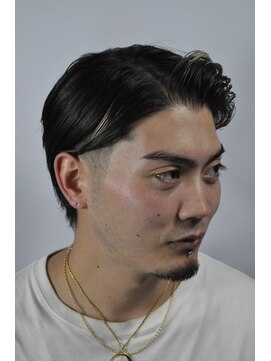 ヒロギンザ 六本木店(HIRO GINZA) ツーブロック七三オールバック港区/六本木/麻布/乃木坂