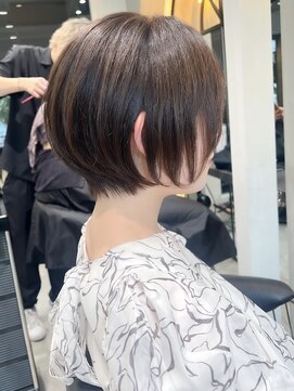 ロンドエニカ 大宮(Lond enika) 切りっぱなしボブエアリーロング美髪ピンクブラウン[大宮]