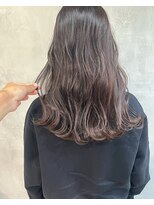 キチ(kichi.)&nbsp;[kichi.] セミロング×くすみブラウン