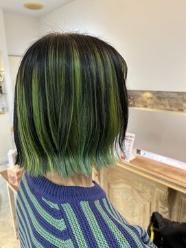 インク ヘアデザイン(incc hair design) 個性カラー♪