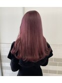 【内藤忍】ピンクベージュカラー