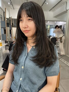 ローレン(LOREN) 透明感髪質改善ベージュダブルカラーミルクティーグレージュ