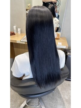 アヴァンス 京橋店(AVANCE) ブリーチから艶髪になるブルーブラック