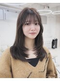 ナチュラルかわいいレイヤースタイル