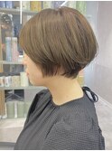 【市井友佳子】マッシュショート