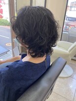 マイノリティー 石橋店(Minority)&nbsp;パーマスタイル　ゆるふわパーマ　ミディアムウェーブ