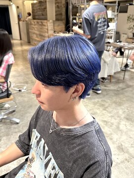 ザ オーダー(THE ORDER) men'sハイトーンカラーブルーカラーネイビーカラー