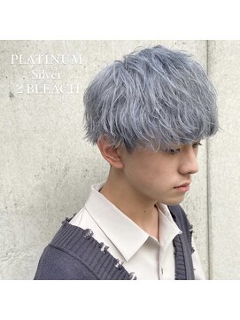 ビーテックバイゼン(B TECH by Zen) マッシュ×シルバーカラー