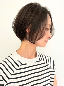 ジル ブラン 福岡(JIL BLAN) ハイライトレイヤーカットショートボブイルミナカラー天神大名