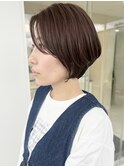 丸みハンサムショート