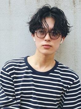 アンドスタイル(&style)の写真/メンズパーマ・ニュアンスパーマ・波巻きパーマが大人気！メンズから圧倒的支持を受ける実力派サロン！