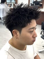 ザ ワンアンドオンリー シズオカ(The one and only. Shizuoka)&nbsp;x/Men’s/フェザーパーマ/サーフカール/ニュアンスデザイン