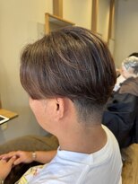 ポート(PORT)&nbsp;センターパート×ナチュラルパーマ