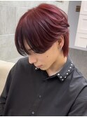 波巻きツイスパメンズカットフェザーパーマ