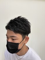 ヘアーメイク ラウラ(Hair+Make RauRa)&nbsp;メンズショート　アップバンクスタイル