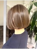 ショートカット/40代50代/白髪ぼかし/白髪染め/髪質改善【尼崎】