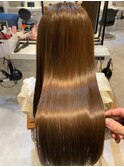 髪質改善＊ロングレイヤーグレーベージュ＊美髪【Zina船橋】