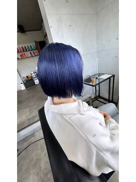 レーヴ(REVE) ミニボブ　サファイヤブルー