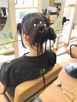 フープ(hoop)&nbsp;かわいいヘアアレンジで体育祭も華やかに