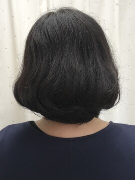 ふんわりボブ