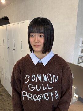 ユッカ 梅田(YUCCA) 【 YUCCA 】大人可愛い/ぱつっとボブ