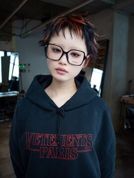 ギークス(GEEKS) 【GEEKS渋谷】渋谷/お任せデザインカラー/レイヤーショート/小顔