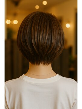 スッキリ首がキレイに見える