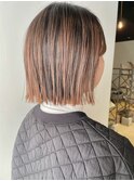 大人可愛いミニボブ◎30代40代前下がり×くびれで小顔効果
