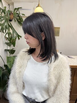 シエン 恵比寿(CIEN) 着物ヘア/大人ガーリー/ダークアッシュ/似合わせカット/恵比寿