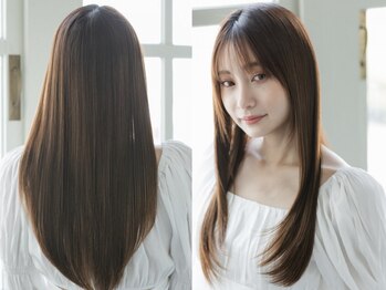 トリ 大井町店(Tori)の写真/"毎朝のセットを楽にする"ナチュラル縮毛矯正で、自然で柔らかな手触り◎[大井町]