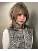 【Haco+】Nova_シャンパンベージュ_ダブルカラー