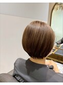 大人ショートボブ