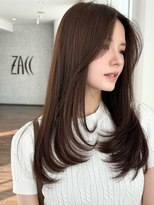 ザック ヴィ(ZACC  vie)&nbsp;大人のワンカールレイヤーカット/シースルーバング