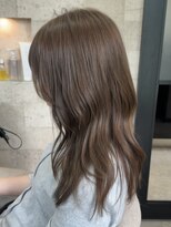 アリア イースト バイ エクラート 新宿東口店(ARiA east byECLART)&nbsp;ヘーゼルベージュ×レイヤーカット