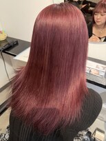 ラック 津田沼(LUCK)&nbsp;チェリーピンクダブルカラーインナーカラーケアブリーチ